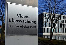 Bundesarbeitsgericht in Erfurt - Foto: Martin Schutt