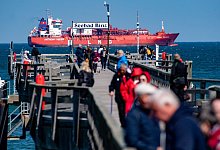 LNG-Pl&auml;ne auf R&uuml;gen - Stefan Sauer/dpa