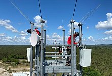 5G-Antennen - Christoph Dernbach/dpa