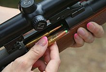 Jagdgewehr - Wolfgang Kumm/dpa/Symbolbild