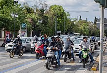 Stra&szlig;enverkehr in Athen - Socrates Baltagiannis/dpa