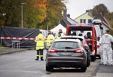 Toter auf Wiese gefunden - Christian M&uuml;ller/Westfalennews/dpa