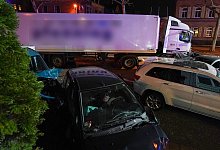 Unfallstelle - Foto: Thorsten Wagner/dpa