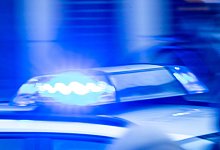 Polizei im Einsatz. - Jens B&uuml;ttner/dpa