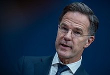 Nato-Generalsekret&auml;r Rutte - Michael Kappeler/dpa