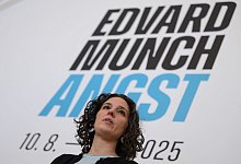 Kunstsammlungen Chemnitz zeigen Arbeiten von Edvard Munch - Hendrik Schmidt/dpa