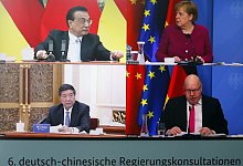 Deutsch-chinesische Regierungsgespr&auml;che - Foto: Michele Tantussi/Reuters/Pool/dpa