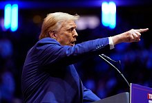 Wahlkampf in den USA - Trump in New York - Alex Brandon/AP/dpa