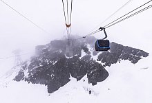 H&ouml;chste Seilbahn in der Schweiz - Dominic Steinmann/KEYSTONE/dpa
