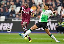 Michail Antonio, Virgil van Dijk - Kin Cheung/AP/dpa
