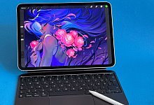 Das iPad Pro mit Tastatur und Stift - Christoph Dernbach/dpa-tmn/dpa