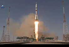 Sojus MS-18-Rakete - Foto: -/Roscosmos Space Agency Press Service/AP/dpa