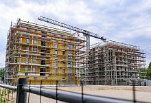 Wohnungsneubau - Patrick Pleul/dpa