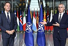 Führungswechsel bei der Nato - Eric Lalmand/Belga/dpa
