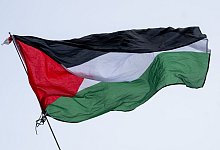 Flagge von Palästina - Monika Skolimowska/dpa