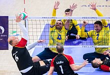 Dmytro Melnyk und Yevgen Korinets - Julian Stratenschulte/dpa