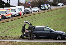 Mann droht bei Zwangsr&auml;umung - Bernd Wei&szlig;brod/dpa