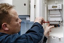 Start für digitale Strommesssysteme in Schleswig-Holstein - picture alliance/dpa