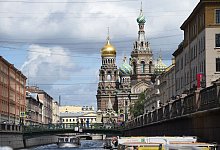 Die Auferstehungskirche in St. Petersburg. - picture alliance / Marcus Brandt/dpa
