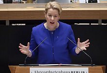 Franziska Giffey - Wolfgang Kumm/dpa