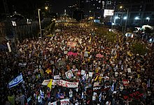 Proteste in Israel - Ohad Zwigenberg/AP/dpa