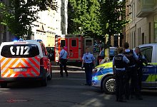 Ein 16-J&auml;hriger ist am Montag in Dortmund durch mehrere Sch&uuml;sse von Polizisten t&ouml;dlich verletzt worden. - Markus W&uuml;llner/ Video-Line TV /dpa