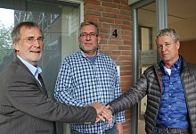 Freuen sich &uuml;ber die Kooperation - Guntmar Wolff