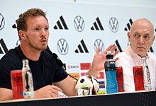 Julian Nagelsmann und Bernd Neuendorf - Federico Gambarini/dpa