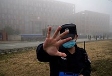 Kein Durchgang - Foto: Ng Han Guan/AP/dpa