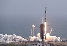 SpaceX-Raketentest - Foto: John Raoux/AP/dpa
