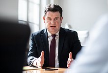 Hubertus Heil - Foto: Bernd von Jutrczenka/dpa