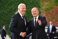 US-Präsident Biden in Berlin - picture alliance/dpa