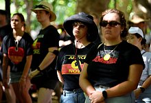 Aborigine-Protest - Bianca De Marchi/AAP/dpa
