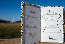 Epstein-Geburtstagsgr&uuml;&szlig;e in Washington - Andrew Leyden/ZUMA Press Wire/dpa