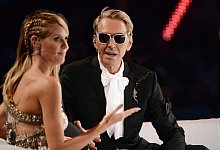 Wolfgang Joop und Heidi Klum - Henning Kaiser/dpa
