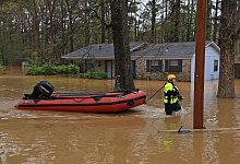 Unwetter im S&uuml;den der USA - Colin Murphey/Arkansas Democrat-Gazette/AP/dpa