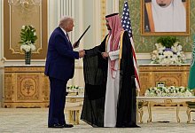 US-Pr&auml;sident Trump reist in den Nahen Osten - Alex Brandon/AP/dpa