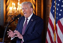 Designierter US-Präsident Trump - Evan Vucci/AP/dpa