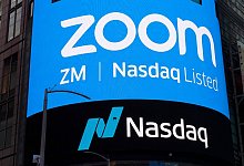 Videokonferenz-Dienst Zoom - Foto: Mark Lennihan/AP/dpa