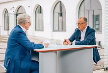 ZDF-Sommerinterview - Dominik Asbach/ZDF/dpa