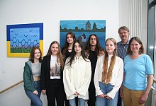 DT (co) Abschlussausstellung des NRW - Kultur und Schule Projektes 22/23 - Cordula Gr&ouml;ne