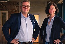 Die beiden Geschäftsführer Andreas Schiemann und Kerstin Hochmüller bauen das Unternehmen Marantec mit kooperativen Geschäftsmodellen zu einer Netzwerk-Organisation um. - Felix Niekamp