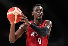 Isaac Bonga spielte seit 2018 in der NBA für die Los Angeles Lakers, die Washington Wizards und die Toronto Raptors und wechselt nun zu den Bayern. - Swen Pförtner/dpa