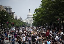 Demonstartion in Washington - Foto: Liu Jie/XinHua/dpa