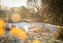 Ein Garten im Winter - Christin Klose/dpa-tmn