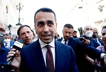 Auch seine neue Partei (Impegno Civico) hat sich dem Mitte-Links-B&uuml;ndnis angeschlossen: Luigi Di Maio. - Cecilia Fabiano/LaPresse/ZUMA/dpa