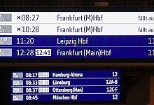 Gravierende St&ouml;rungen im Bahnverkehr im Norden - Bodo Marks/dpa