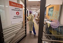 Covid-Patienten auf Intensivstationen - Foto: Marijan Murat/dpa