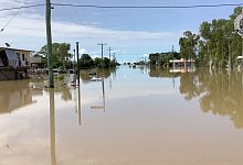 &Uuml;berschwemmungen in Queensland - Supplied/QUEENSLAND POLICE SERVICE/AAP/dpa