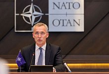 Jens Stoltenberg - Foto: Olivier Matthys/AP/dpa